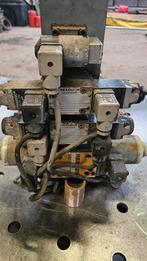 Rexroth electrisch Hydraulisch ventielenblok 3 x DW, Ophalen of Verzenden
