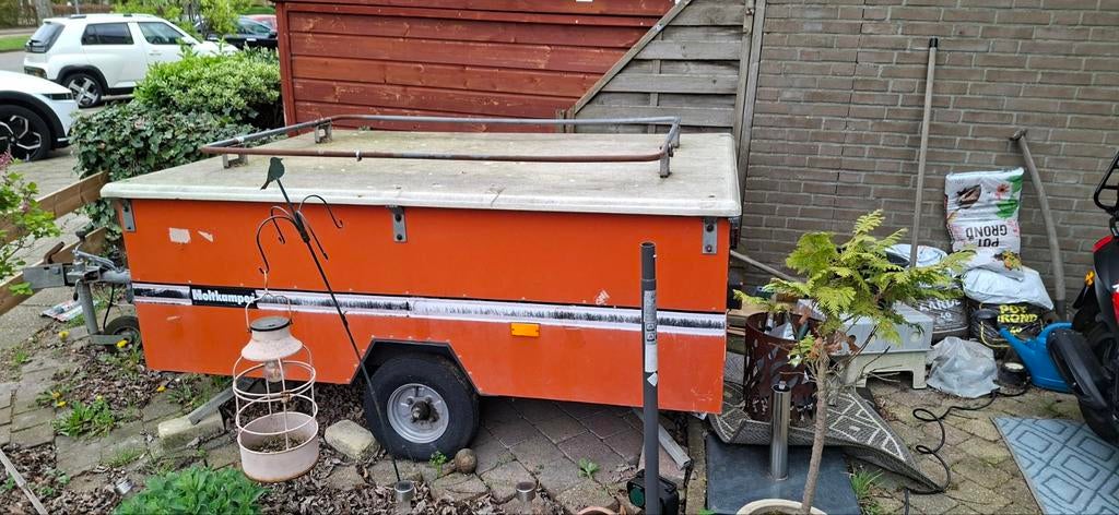 Holtkamper vouwwagenkar (zonder tent), Caravans en Kamperen, Kampeeraccessoires, Gebruikt, Ophalen of Verzenden
