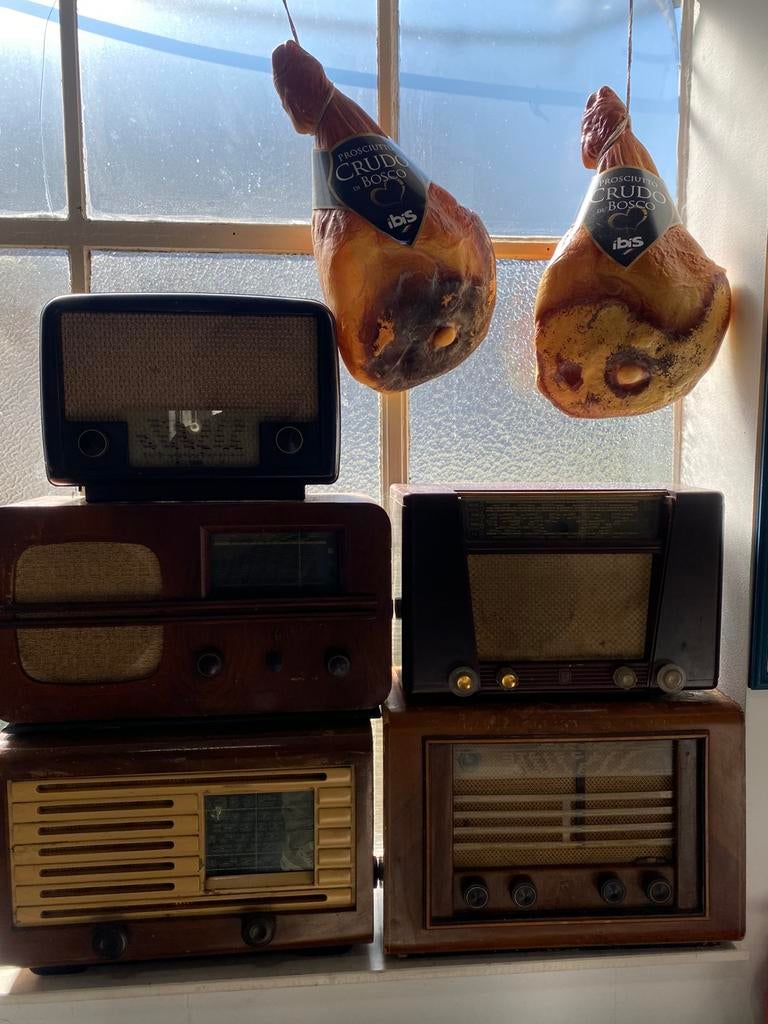 Oude radio’s voor hobbyisten of voor decoratie, bieden, Ophalen of Verzenden
