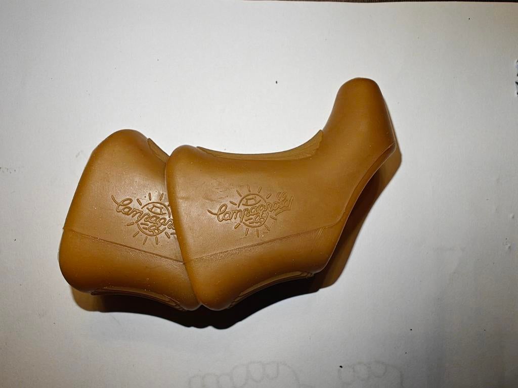 Nieuwe campagnolo remgreeprubbers met wereldbollogo, Sport en Fitness, Wielrennen, Nieuw, Overige typen, Ophalen of Verzenden