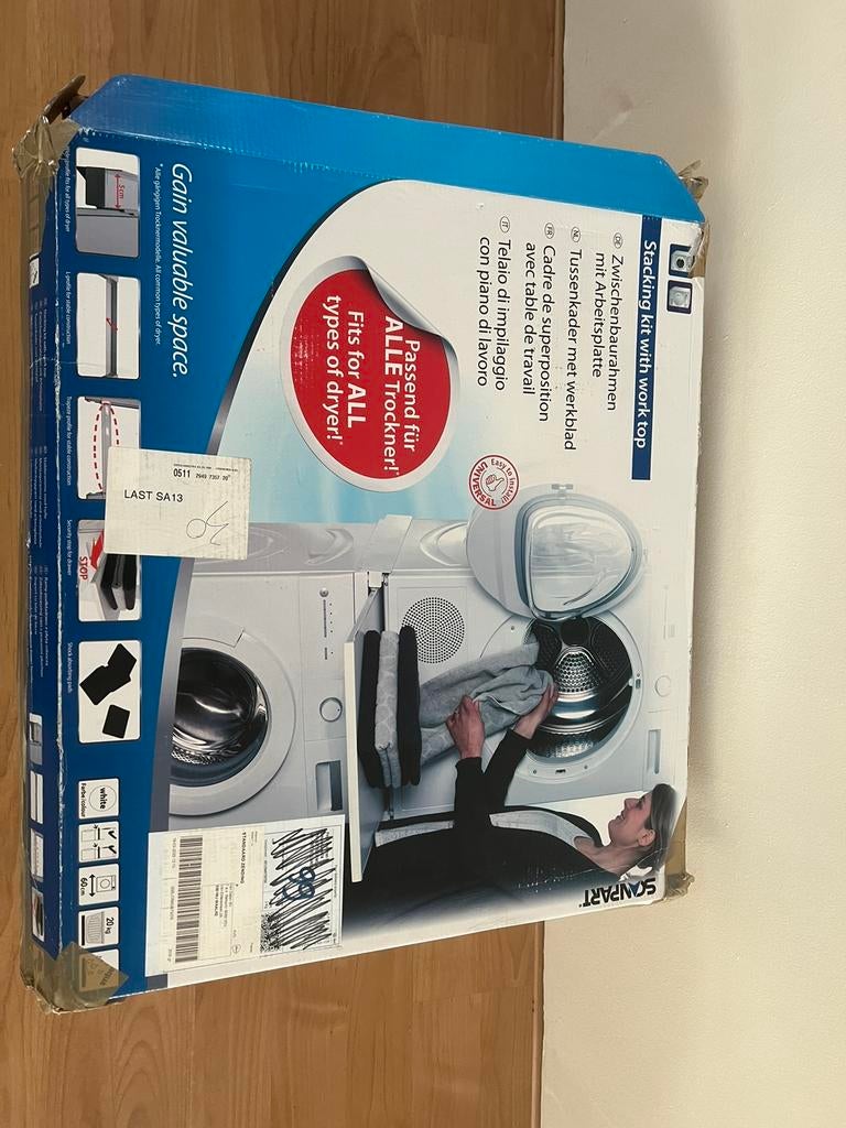 Tussenkader voor wasmachine/droger, Ophalen, Nieuw