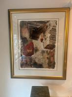 Gertie Bierenbroodspot Kunstwerk - Abstracte Compositie, Ophalen of Verzenden