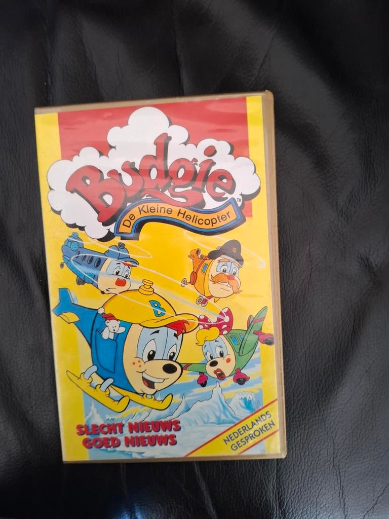 Budgie De Kleine Helicopter - Slecht Nieuws Goed Nieuws VHS, Ophalen, Avontuur, Gebruikt, Alle leeftijden