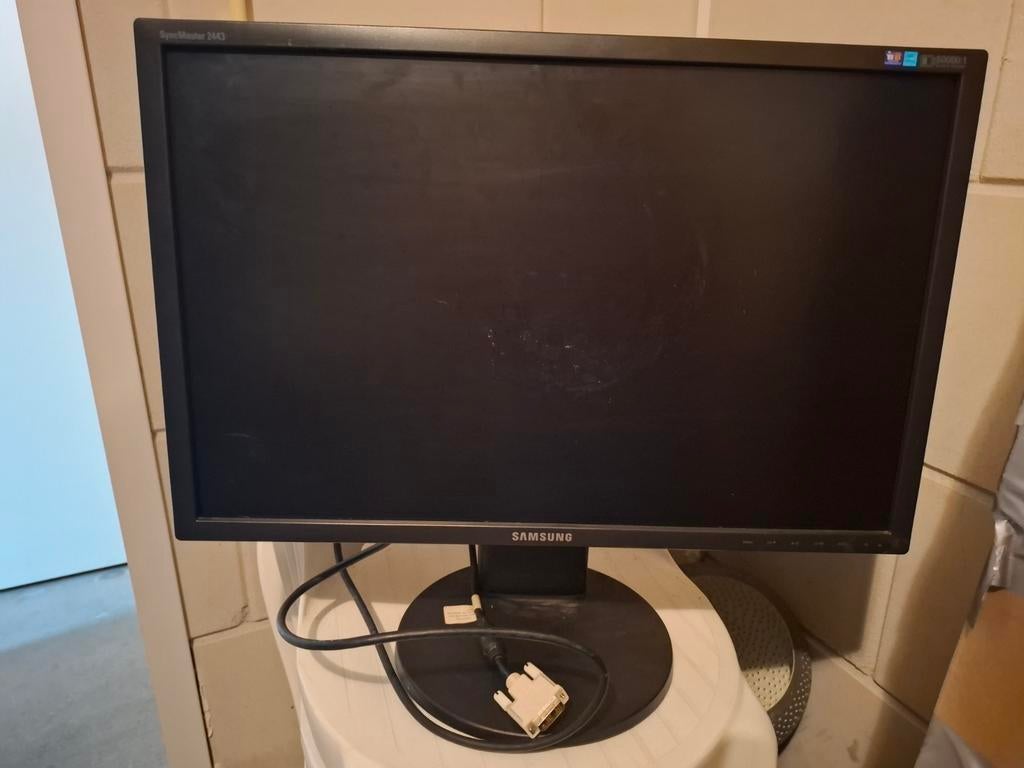 Samsung Beeldscherm op voet - MY24WS, Ophalen, Full HD, 60 Hz of minder