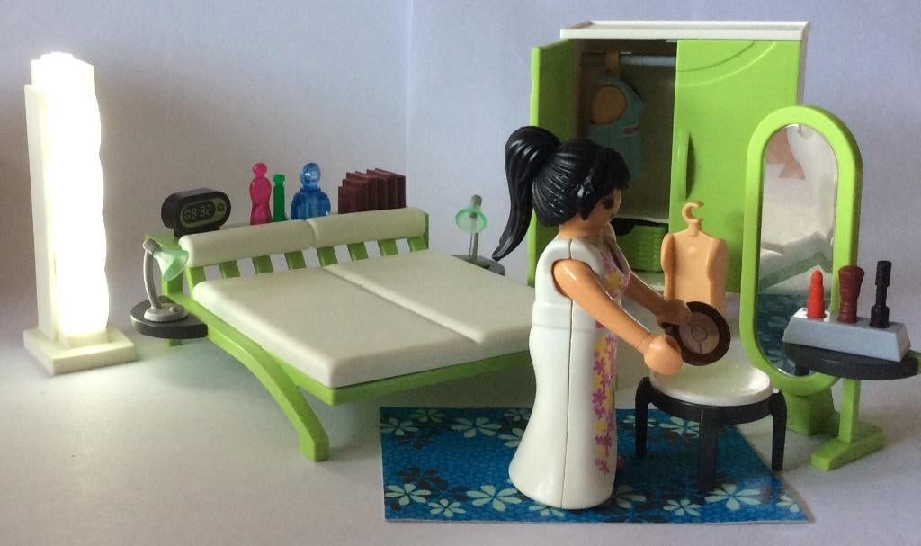 playmobil 9271 slaapkamer, Ophalen of Verzenden, Gebruikt, Complete set