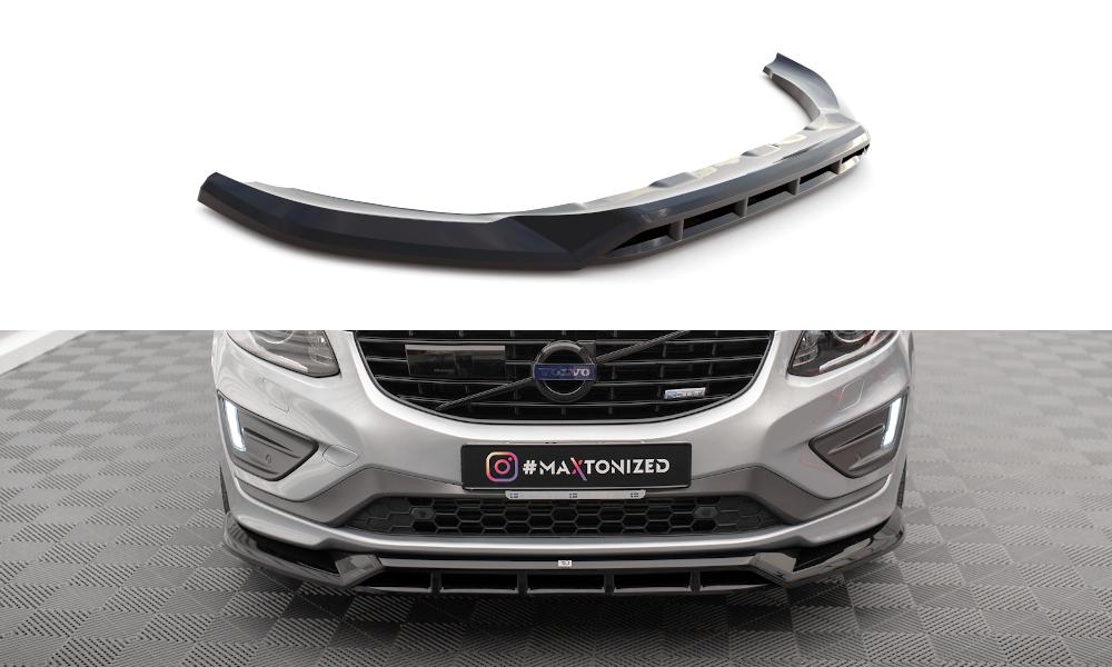 Voorlip sideskirt spoiler diffuser Volvo XC60 R-design 13-17, Ophalen of Verzenden