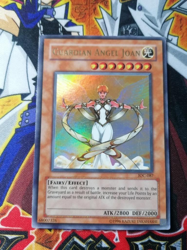 Guardian Angel Joan - Ultra Rare IOC - Yu-Gi-Oh, Ophalen of Verzenden, Zo goed als nieuw, Foil