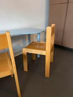 2 Rolf Franzl kinderstoeltjes, massief beuken, stapelbaar, Kinderen en Baby's, Ophalen of Verzenden, Zo goed als nieuw, Stoel(en)