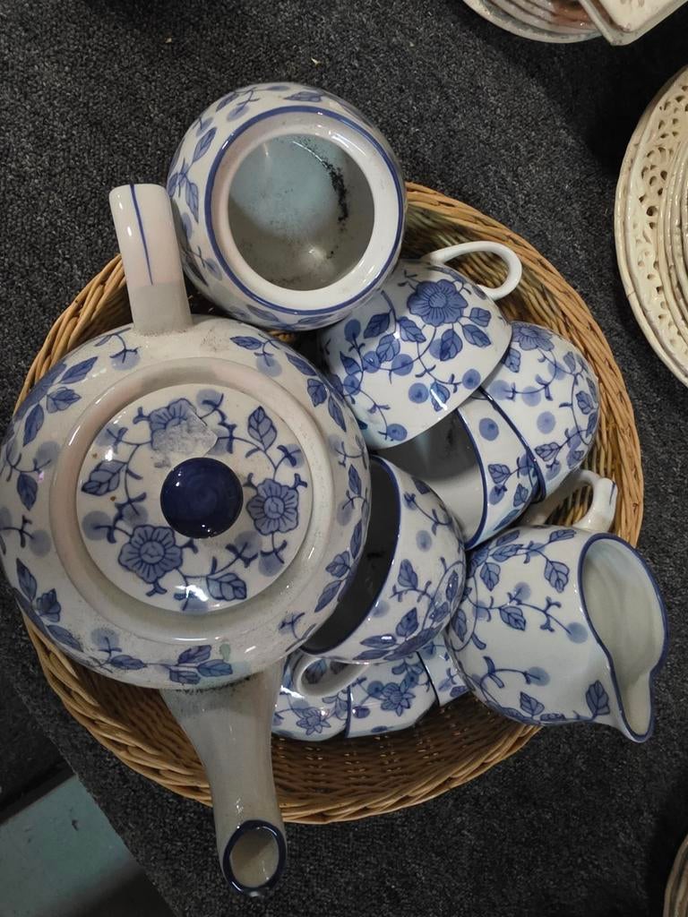 Blauw Wit servies, Huis en Inrichting, Keuken | Servies, Ophalen of Verzenden