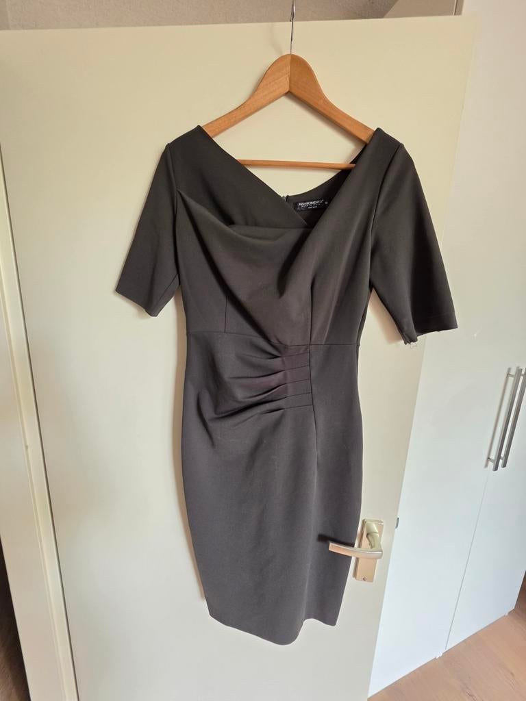 Rinascimento Zwarte Jurk Maat l, Kleding | Dames, Maat 38/40 (M), Zwart, Rinascimento, Ophalen of Verzenden