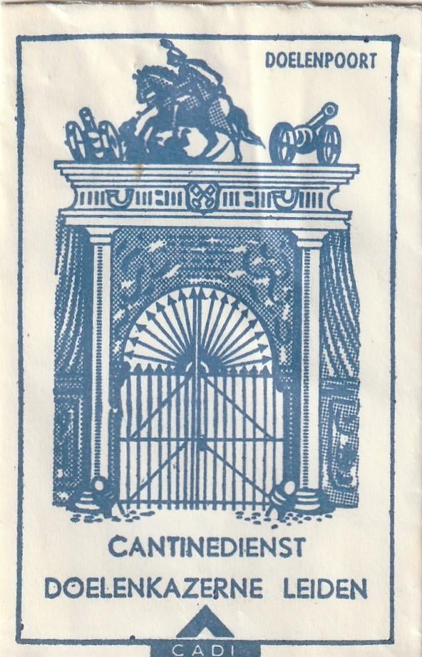 suikerzakje #57 : Doelenkazerne Leiden, Verzenden, Nederland