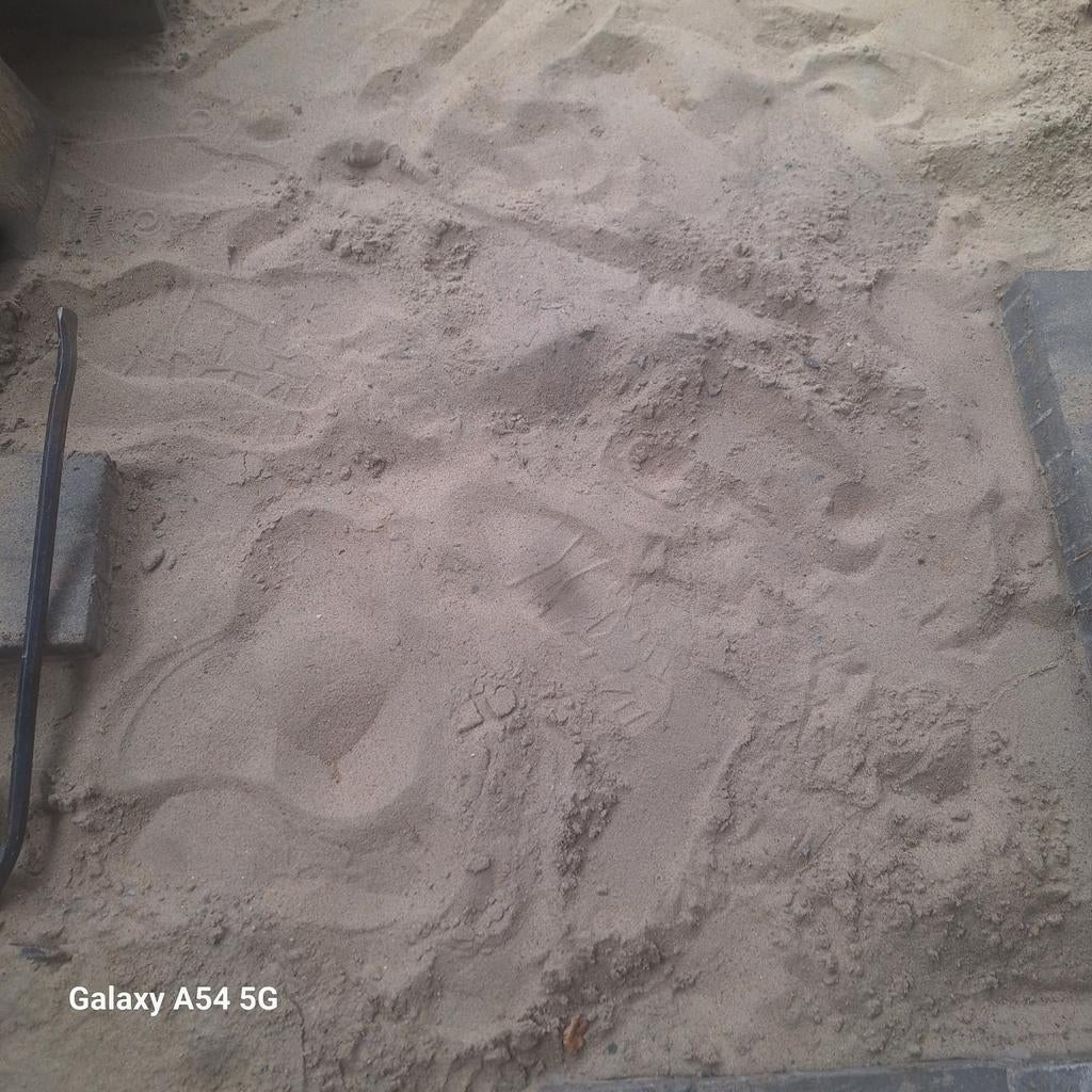 3 kuub wit zand gratis af te halen, Tuin en Terras, Zand, Ophalen, Ophoogzand