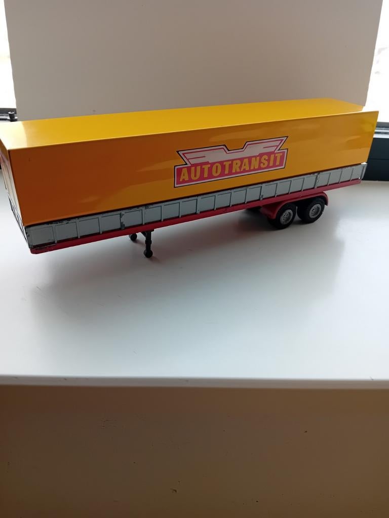 Tekno Autotransit trailer., Ophalen of Verzenden, Zo goed als nieuw, Bus of Vrachtwagen, Tekno