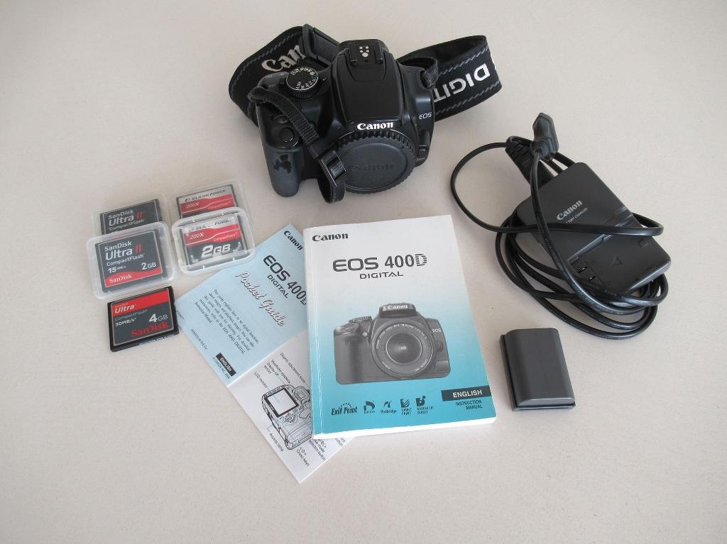 Canon EOS 400D body, Gebruikt, Spiegelreflex, Verzenden, Canon