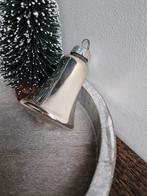 Vintage kerstbal klokje zilver 596, Diversen, Kerst, *, Gebruikt, *, Ophalen of Verzenden