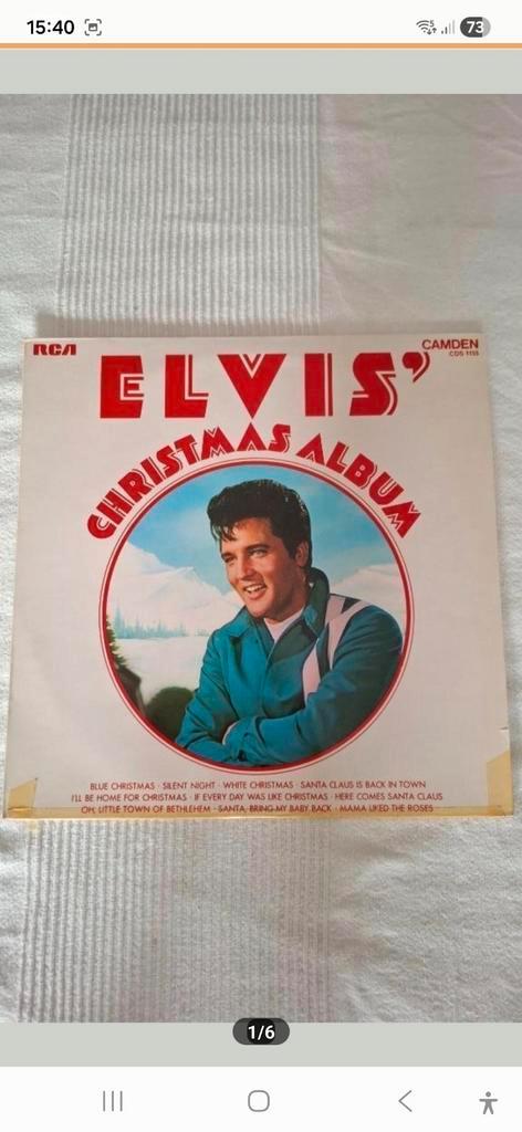 Elvis Presley – Elvis' Christmas Album 1970, Cd's en Dvd's, Vinyl | Pop, Gebruikt, 1960 tot 1980, 12 inch, Ophalen of Verzenden