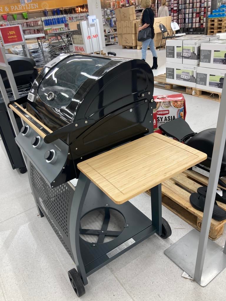 Te koop zgan verrijdbare gasbarbeque, Ophalen, Zo goed als nieuw