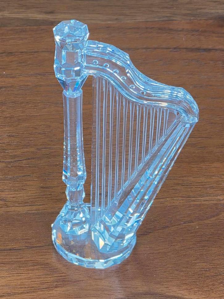 Swarovski Harp Kristal - In originele doos, Verzamelen, Swarovski, Zo goed als nieuw, Figuurtje, Ophalen of Verzenden