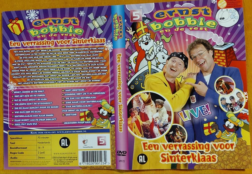 Ernst, Bobbie en de rest: Een Verrassing voor Sinterklaa, Gebruikt, Alle leeftijden, Ophalen of Verzenden, Komedie