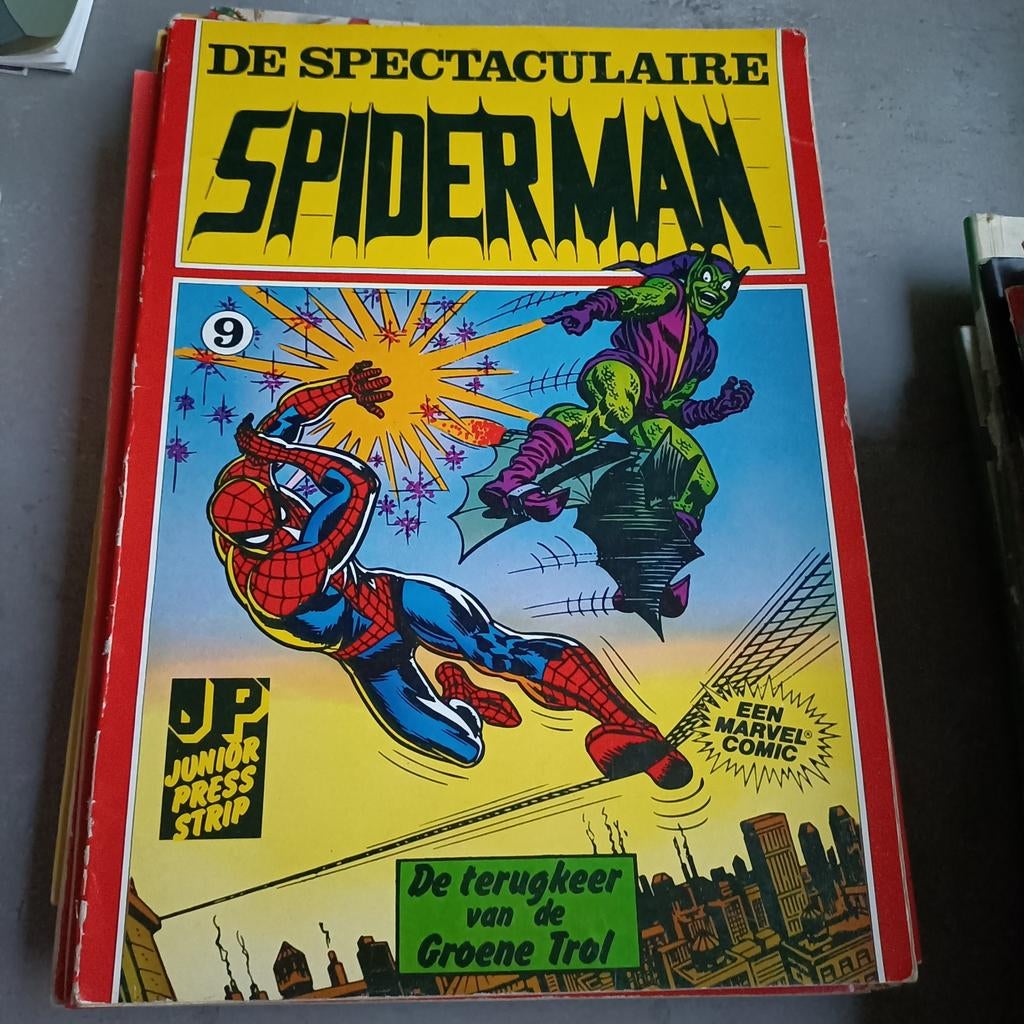 De Spectaculaire Spider-Man #9 - Junior Press Strip, Boeken, Strips | Comics, Amerika, Stan Lee, Ophalen of Verzenden, Gelezen
