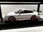 Porsche 911 GT3 RS wit Minichamps 1:18 NIEUW ! C4F, Overige merken, Minichamps, ., Nieuw