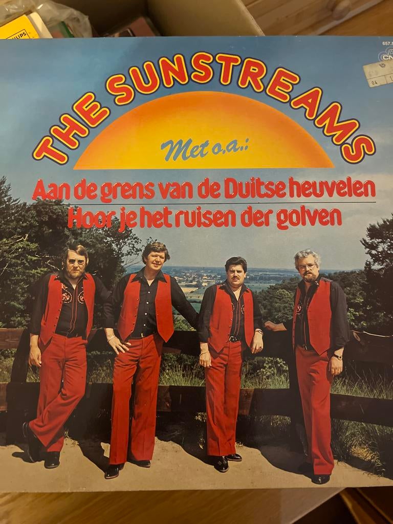 The Sunstreams - Aan de grens van de Duitse heuvelen LP, Ophalen of Verzenden, Gebruikt, Overige genres