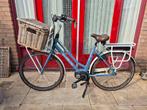 Gazelle Miss Grace e-bike, jeansblauw, 500Wh, 7 versn., Ophalen, Gebruikt, 51 tot 55 cm, 50 km per accu of meer