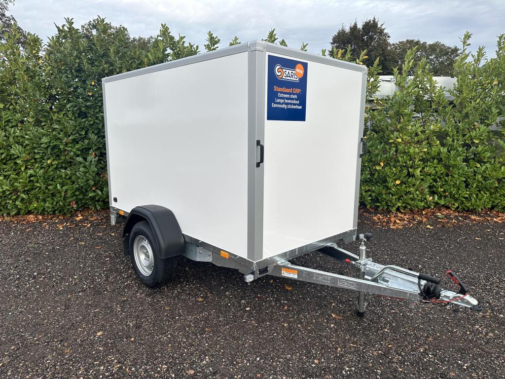 NIEUW Saris gesloten aanhangwagen 1350kg geremde enkelasser., Niet ingevuld, Nieuw, Niet ingevuld, Niet ingevuld