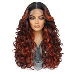 Lace front pruik lang krullend haar zonder pony P4-350, Sieraden, Tassen en Uiterlijk, Uiterlijk | Haarverzorging, Ophalen, Nieuw