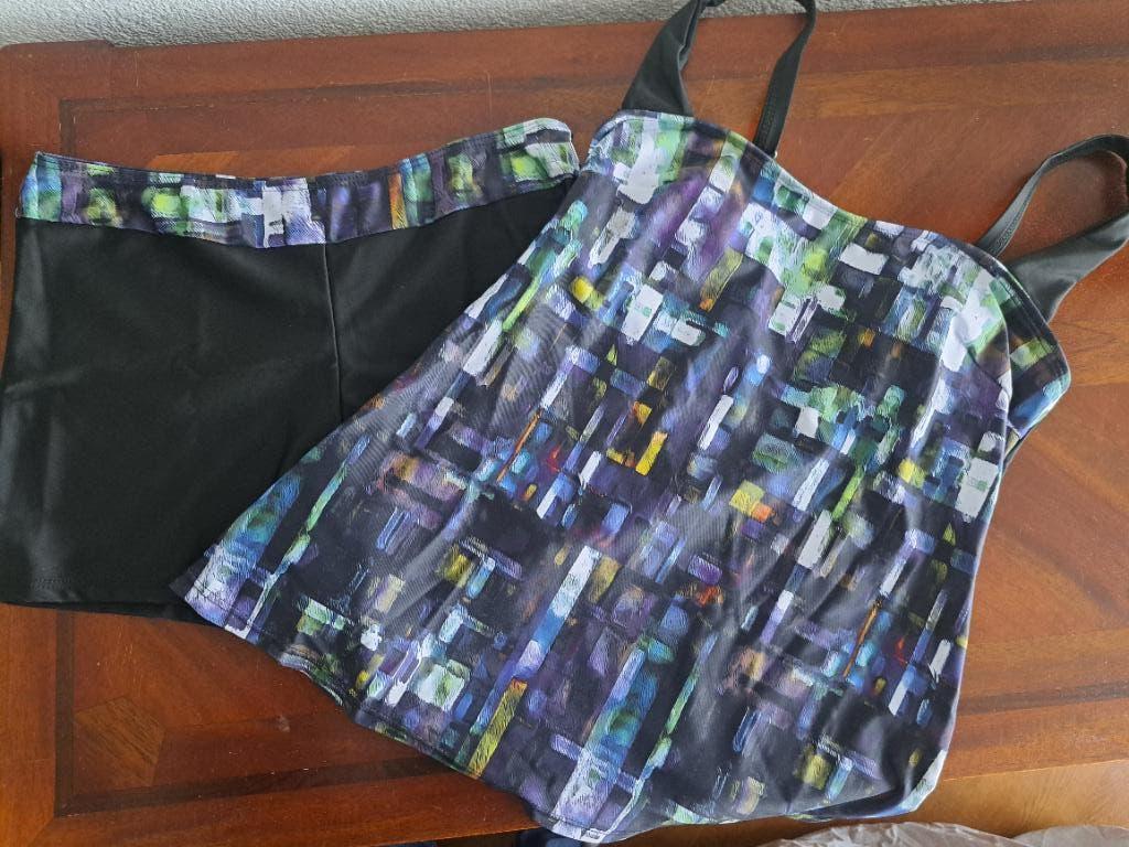 Tankini, Overige typen, Calora, Zwart, Nieuw