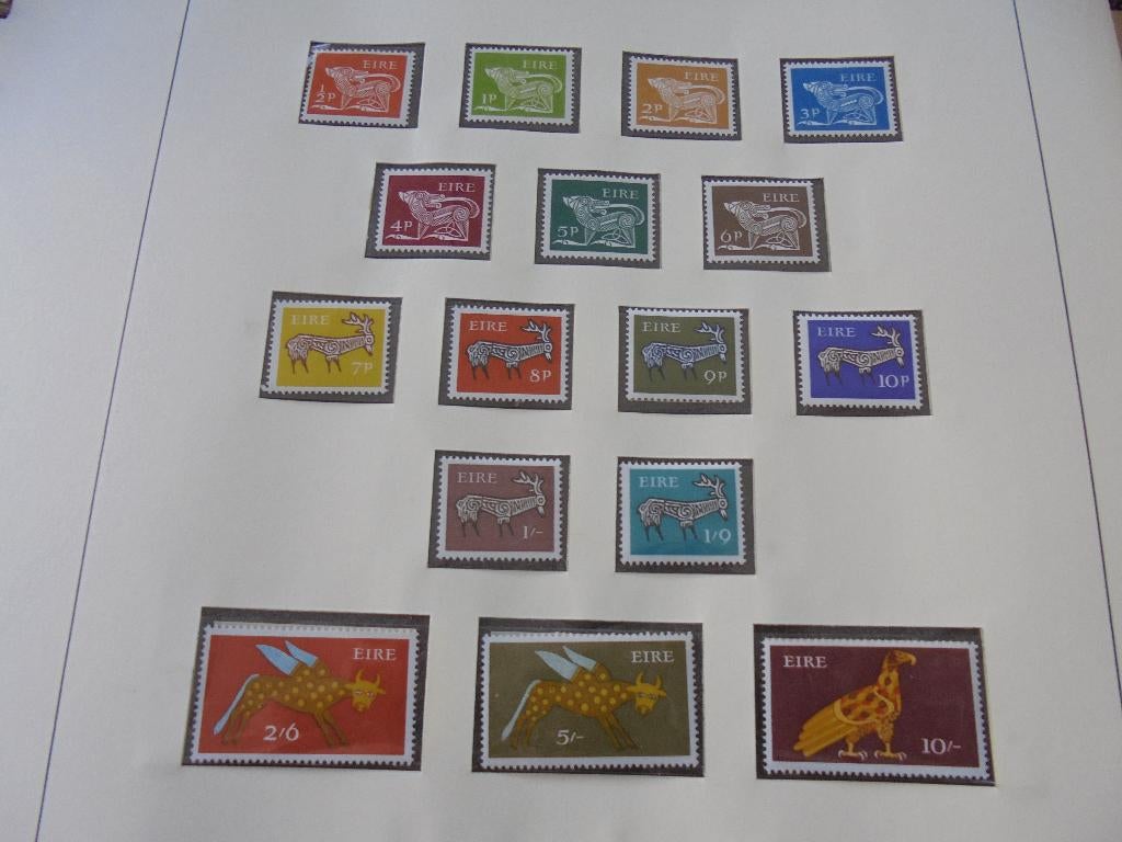 Ierland Mi:210/225 postfris, Verzenden, Postfris