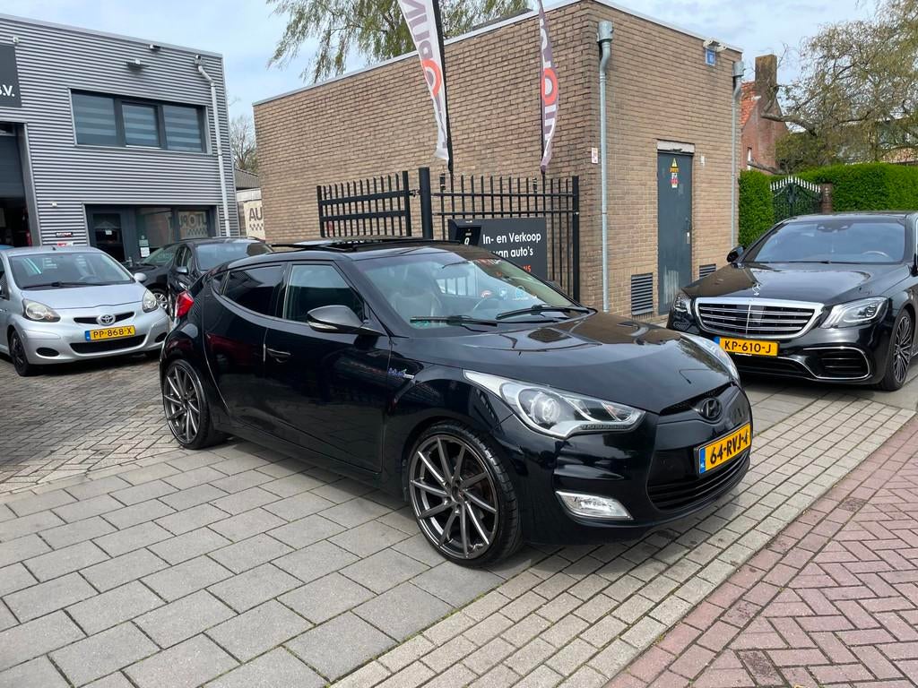 Hyundai Veloster 1.6 GDI i-Vision Panoramadak Airco NAP APK, Auto's, Hyundai, Voorwielaandrijving, Gebruikt, 1591 cc, 4 cilinders
