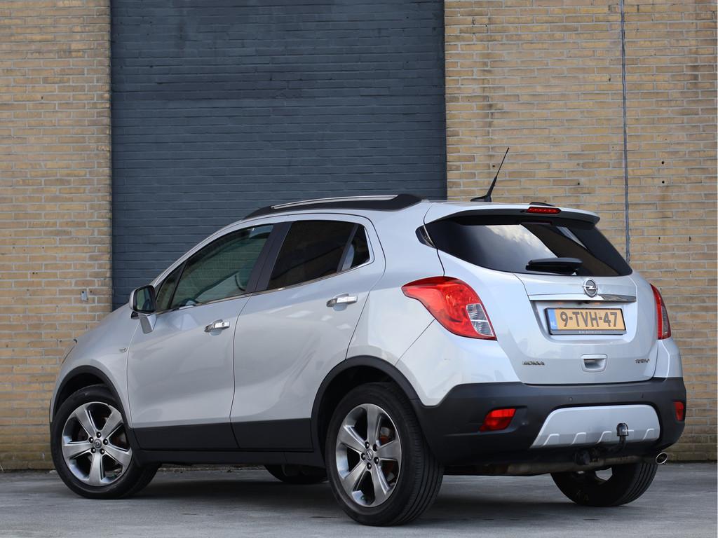 Opel Mokka 1.4 T Cosmo Navi | Camera | Cruise | NL Auto, Auto's, Voorwielaandrijving, Euro 5, Gebruikt, Zwart