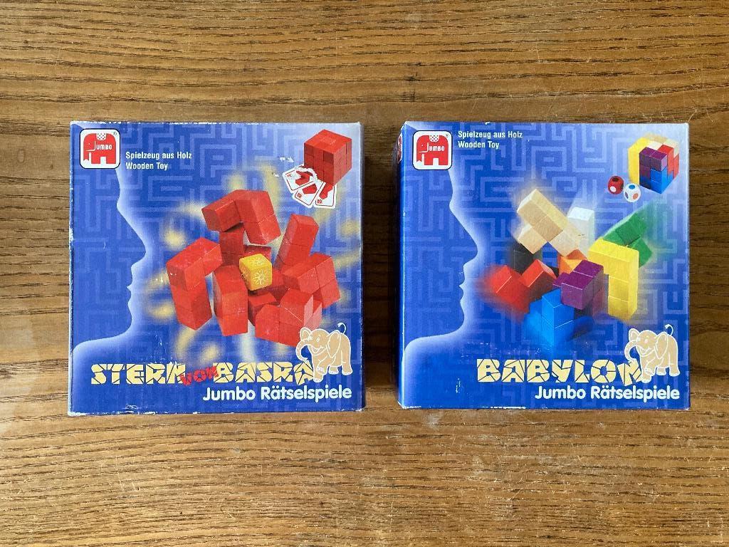 Jumbo houten 3D puzzel raadselpuzzel Babylon & Stern Basra, Ophalen of Verzenden, Minder dan 500 stukjes, Zo goed als nieuw, Rubik's of 3D-puzzel