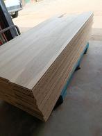 40M2 eiken toplaag lamelparket #VERNIEUWD#, Gebruikt, 10 m² of meer, 10 tot 30 cm, Hout