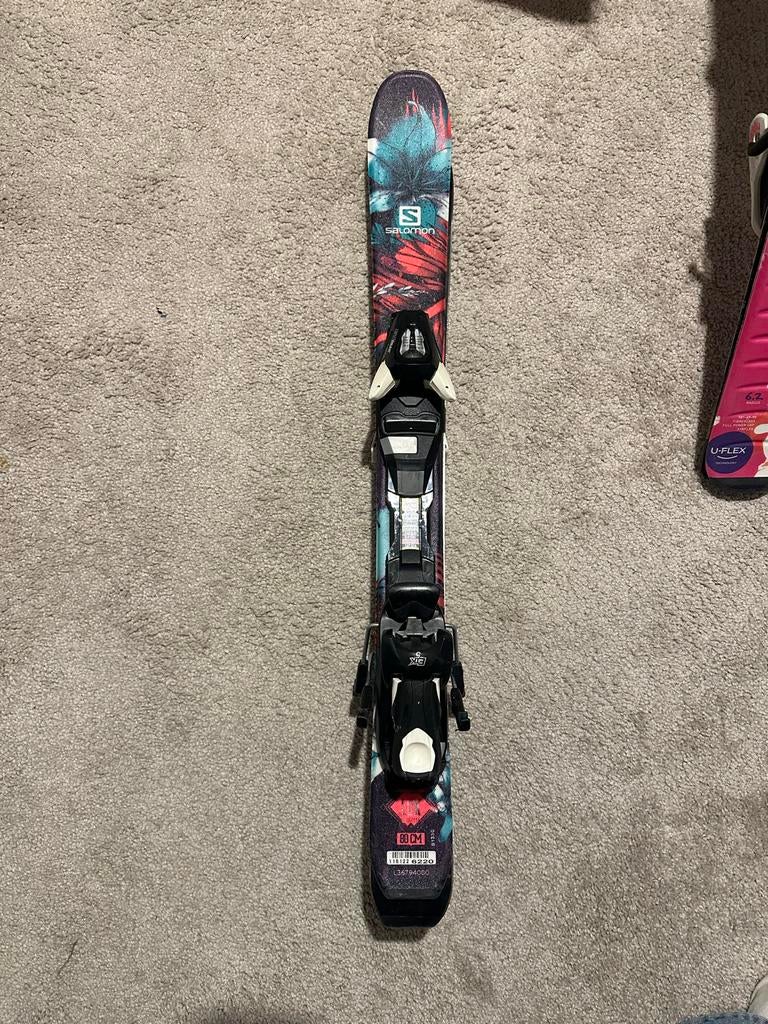 Salomon Ski's 80 cm - Ideaal voor jonge skiërs, Gebruikt, Skiën, Minder dan 100 cm, Ski's
