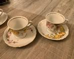 Vintage antieke kop en schotels Tirschenreuth Bavaria set, Antiek en Kunst, Antiek | Servies los, Ophalen of Verzenden