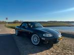 Mazda mx5, Auto's, Achterwielaandrijving, 40 €/maand, Cabriolet, Zwart