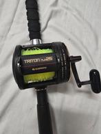 Shimano Beastmaster Standup 30-50 lbs & ShimanoTLD25 Triton, Watersport en Boten, Ophalen of Verzenden, Zo goed als nieuw