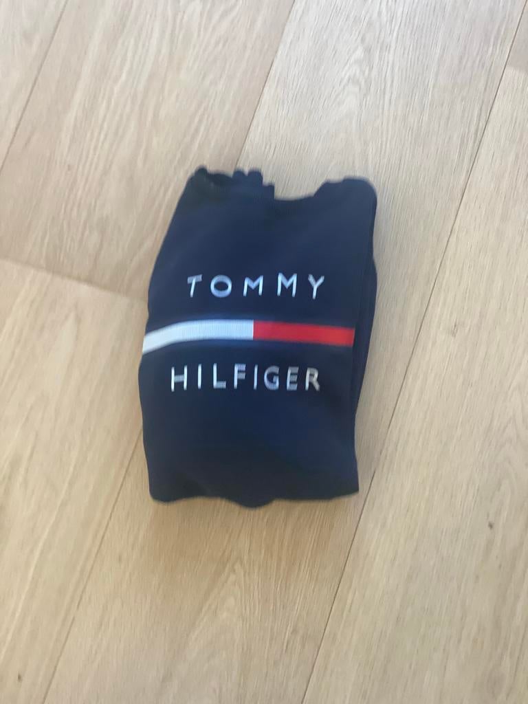 Tommy hilfiger donkerblauw, Ophalen of Verzenden, Zo goed als nieuw, Blauw