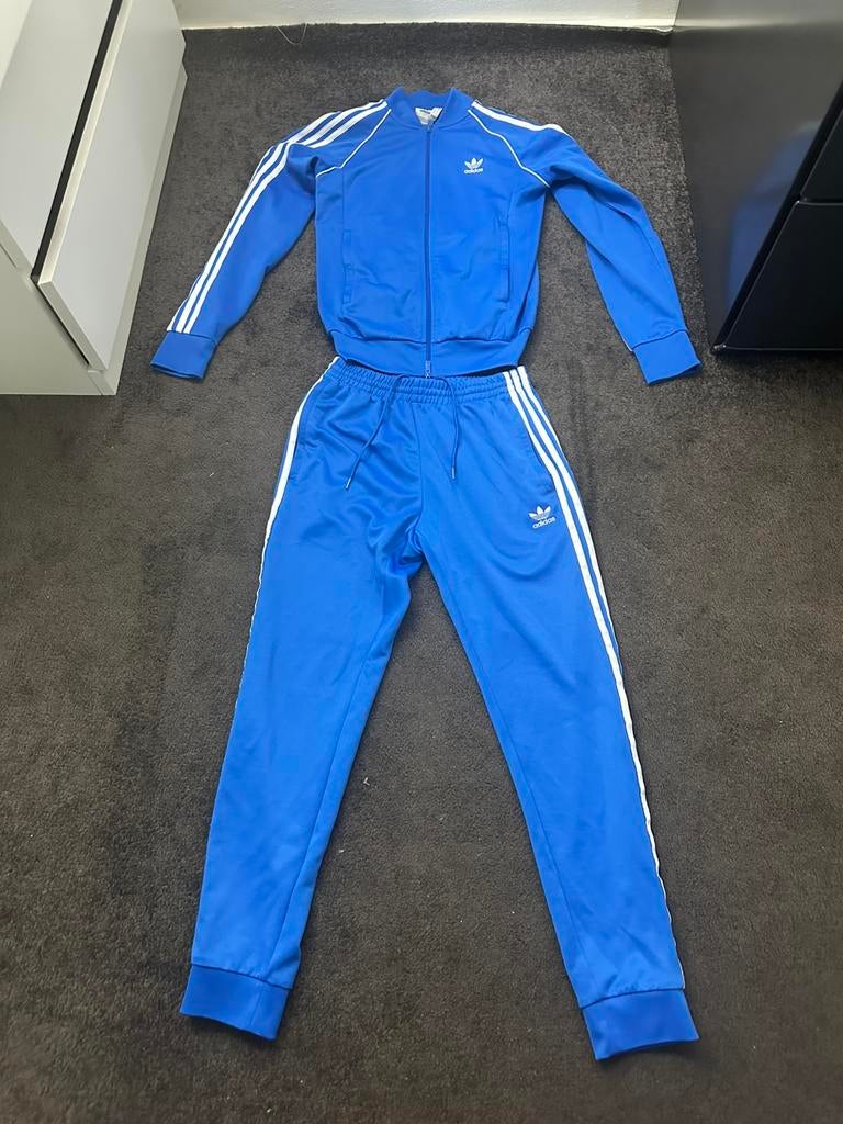 Adidas trainingspak, Blauw, Ophalen of Verzenden, Zo goed als nieuw, Algemeen