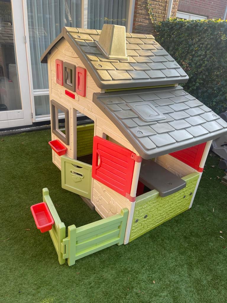 Smoby Neo Friends House Speelhuis - Kunststof, Groen, Ophalen, Gebruikt, Kunststof