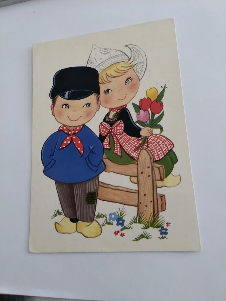 BOERTJE EN BOERINNETJE  OP HEK. 1978, Verzamelen, Ophalen of Verzenden, 1960 tot 1980