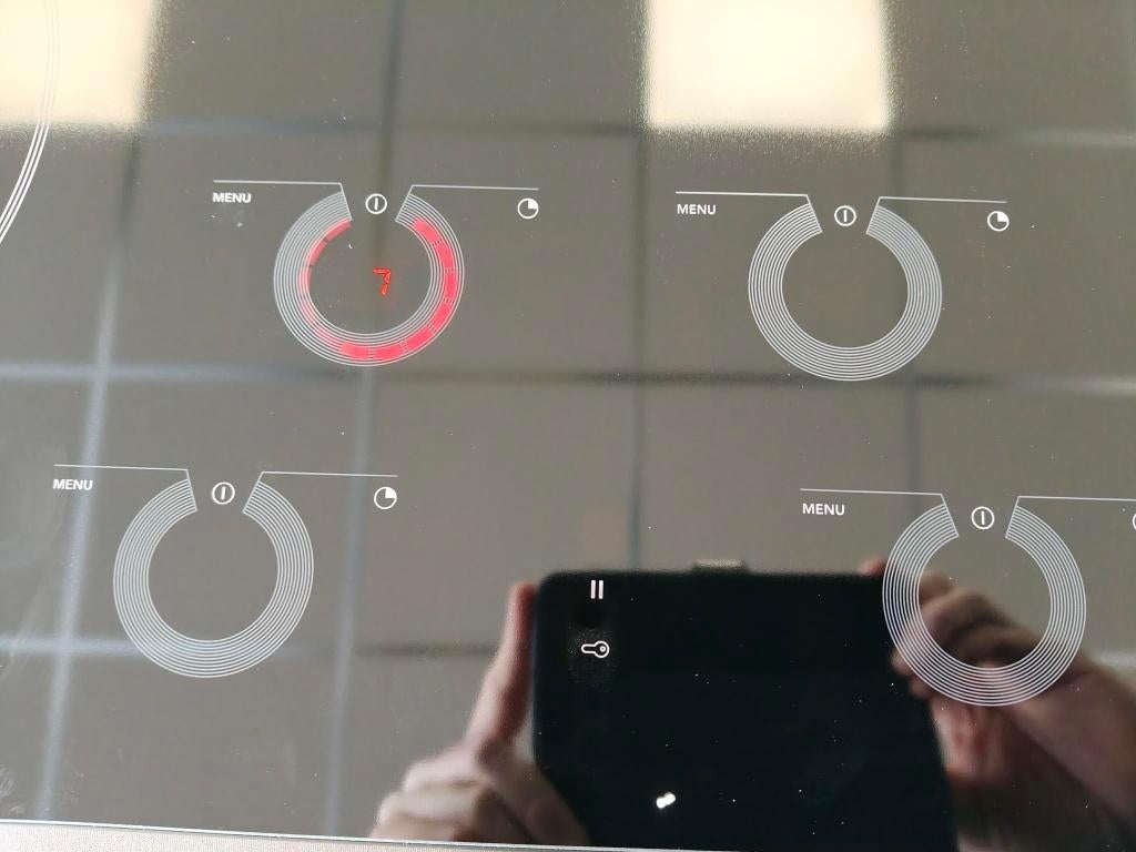 Inductiekookplaat Atag HI8271S, Witgoed en Apparatuur, Kookplaten, Ophalen, Gebruikt, 4 kookzones, Inbouw