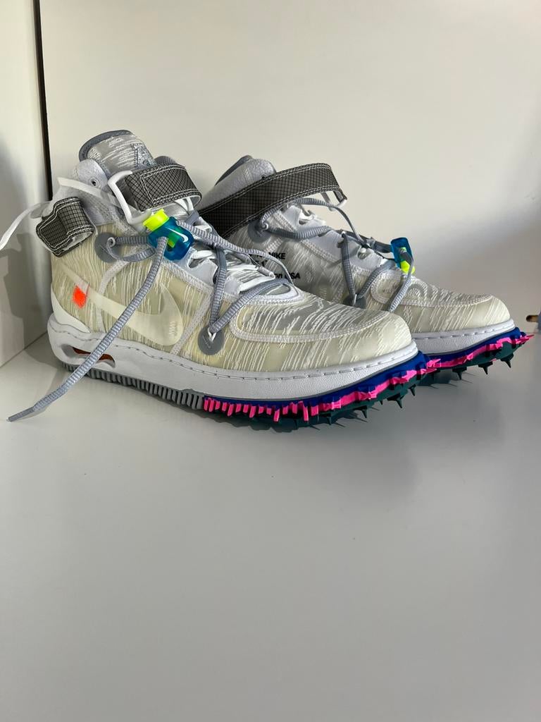 Nike Air Force 1 Mid X Off-White White, ., Wit, Nieuw, Ophalen of Verzenden