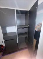 Hacker Keukenkasten Grijs - Oven & Koelkast Inbouw, Ophalen, 200 cm of meer, 50 tot 100 cm, Zo goed als nieuw