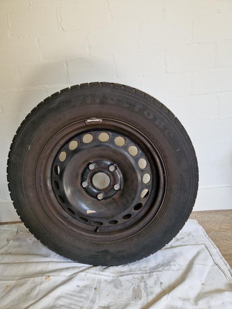 Winterbanden met velgen, Auto-onderdelen, Banden en Velgen, Ophalen, 15 inch, Banden en Velgen, Winterbanden