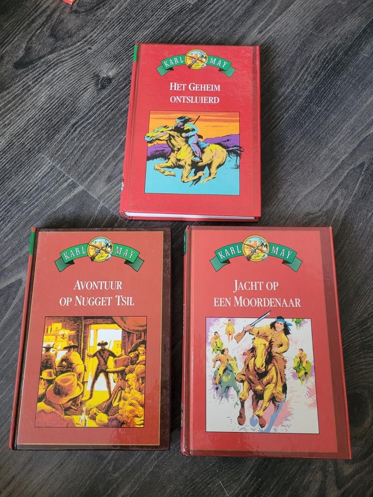 3 boeken Karl May, Ophalen of Verzenden, Gelezen
