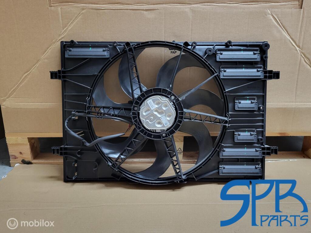 Koelventilator VENTILATOR GOLF 7 GTD 5Q0121203DE FAN FANHUIS, Gebruikt, Volkswagen, Ophalen of Verzenden, Volkswagen