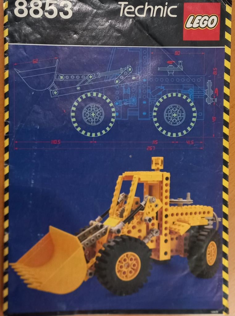 Lego Technic set 8853, Ophalen, Gebruikt, Lego, Technic
